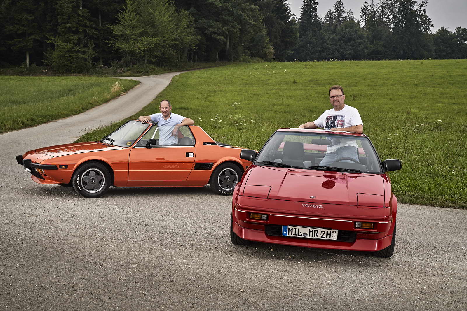 Toyota MR2 vs Fiat X 15